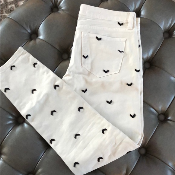 J.Crew Collection Chevron Beaded Jeans - Picture 5 of 5